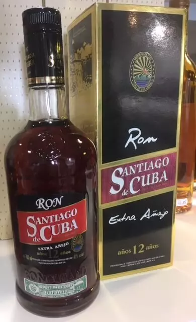 Cubaanse rum Santiago de Cuba 12 jaar
