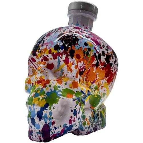 crystal head skull vodka pride paint 70cl 40%