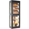 Adorini capri deluxe humidor sigarenkabinet zwart