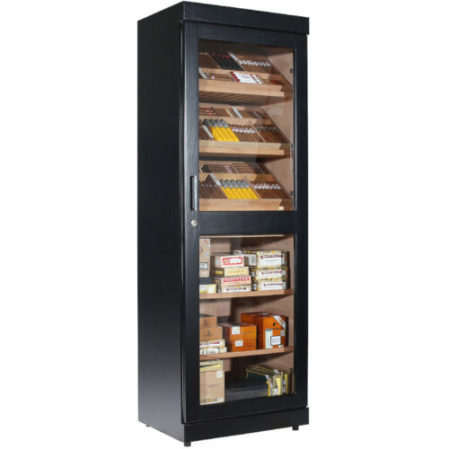 Adorini roma humidor sigarenkabinet zwart