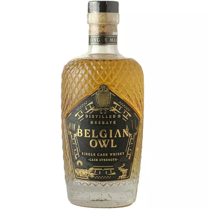 Ter ere van geur Gemoedsrust Belgian owl single cask cask strength whisky 73,15% 50cl | E-Rook- en  Drankspeciaalzaak Casa N°7
