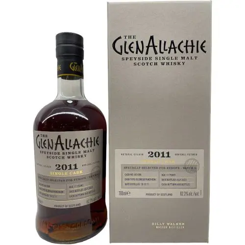 the Glenallachie single cask 11 years old single malt scotch whisky oloroso puncheon 2011