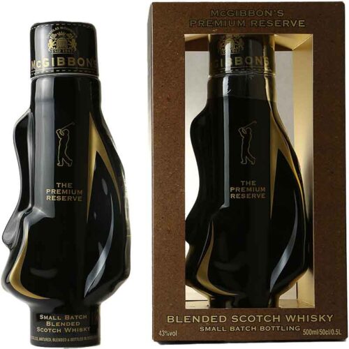 Mc Gibbon's golfbag premium reserve 43% 50cl