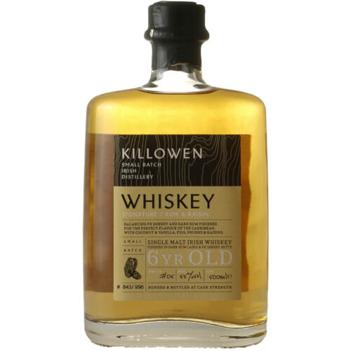 Killowen 6y rum & px sherry cask b5 55% 50cl