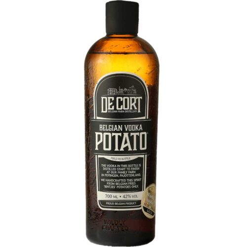 De Cort belgische aardappelvodka 42% 70cl