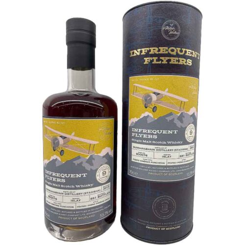Infrequent Flyers single malt schotse whisky van islay de staoisha van bunnahabhain