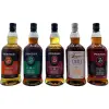 Springbank whisky collection with Longrow 18 years old andSpringbank Amontillado 10 years old 2024 5x 70cl