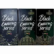 Gouden Carolus Black Canvas series 2e deel set van 3 whiskyflessen 50cl 46%