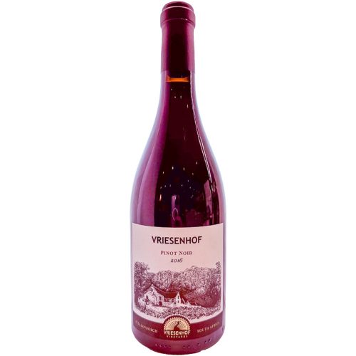 Vriesenhof vineyards estate pinot noir 2016 zuid-afrikaanse rode wijn 13% 75cl