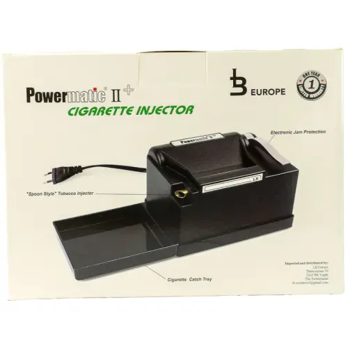 Powermatic 2 plus elektrische sigarettenmachine