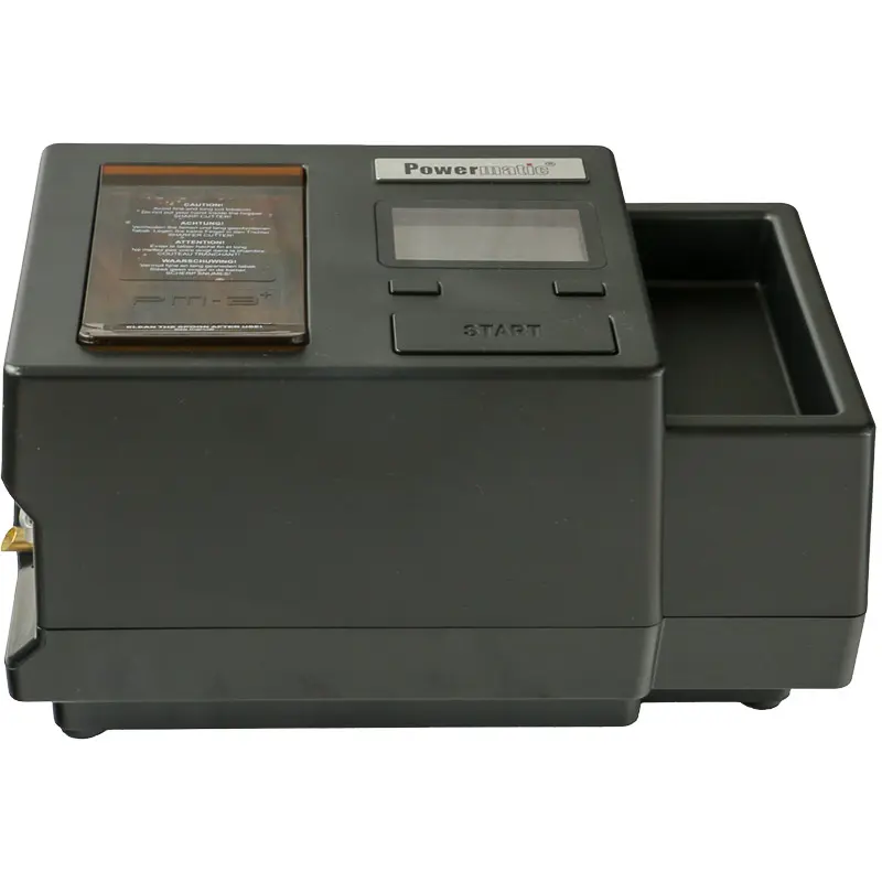 Powermatic 3 zwarte elektrische sigarettenmachine
