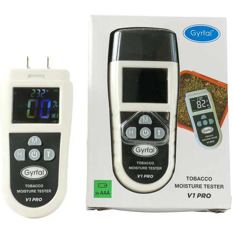Tabaksvochtigheidsmeter Gyrfal V1 pro