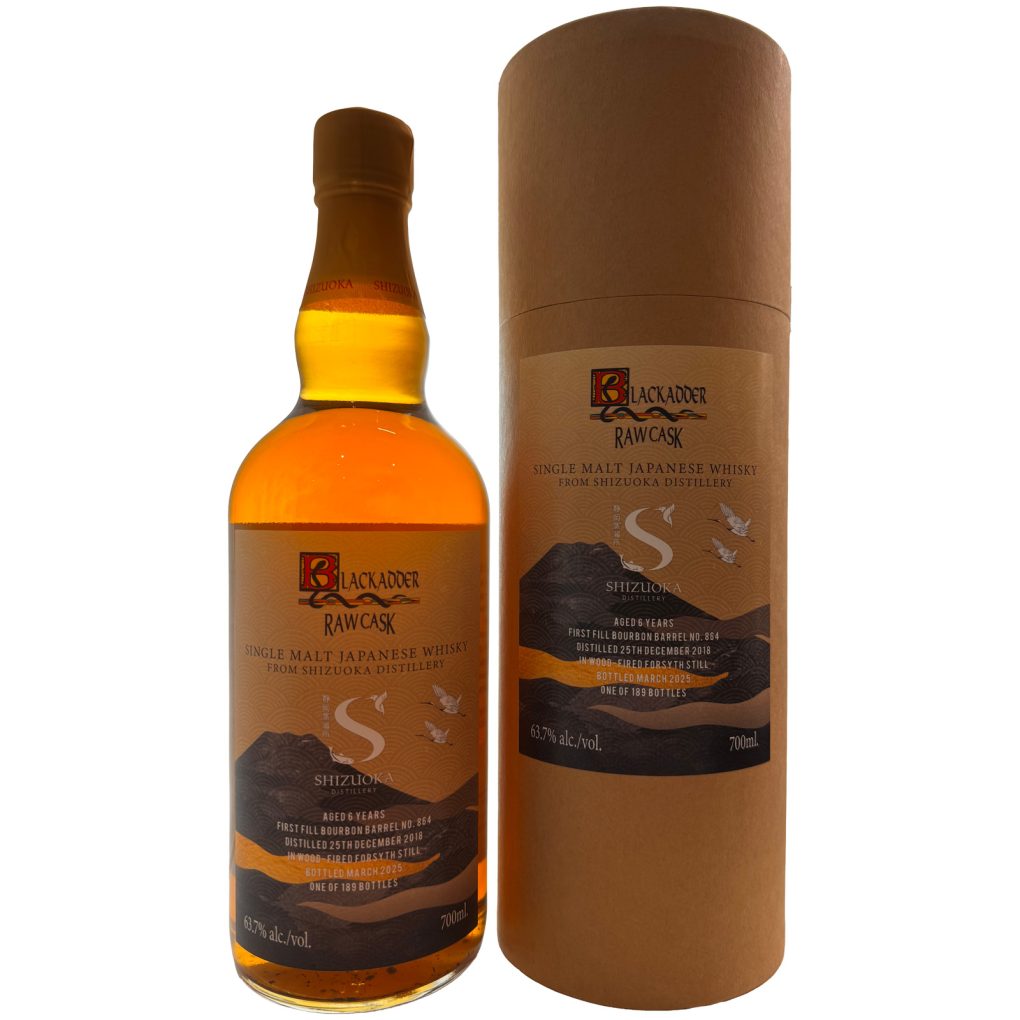 Shizuoka Blackadder 6y #864 Japanse Whisky 63,7%