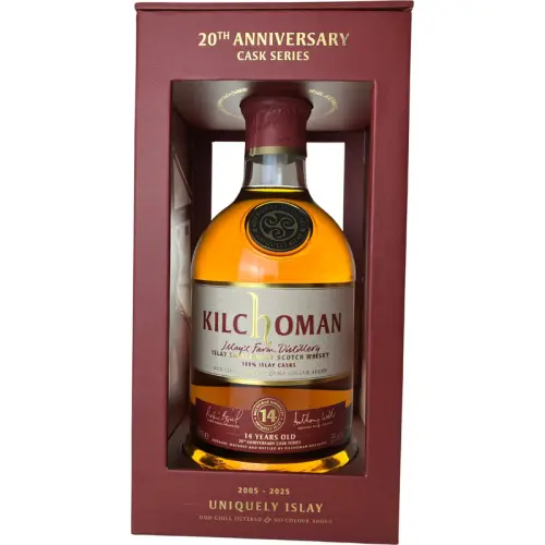 Kilchoman 14y 20th anniversary cask series ex-sherry butts 55% 70cl
