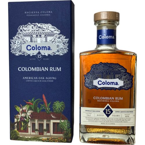Coloma rum 15y 40% 70cl