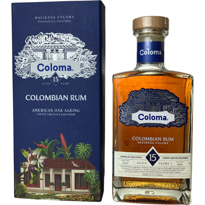 Coloma rum 15y 40% 70cl