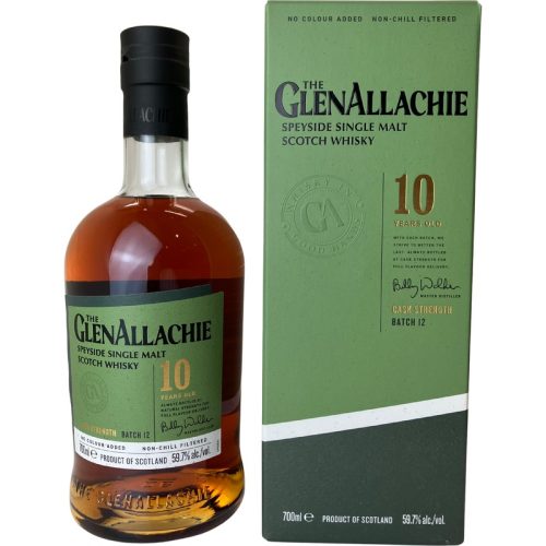 Glenallachie 10y cask strength batch 12 59,7% 70cl