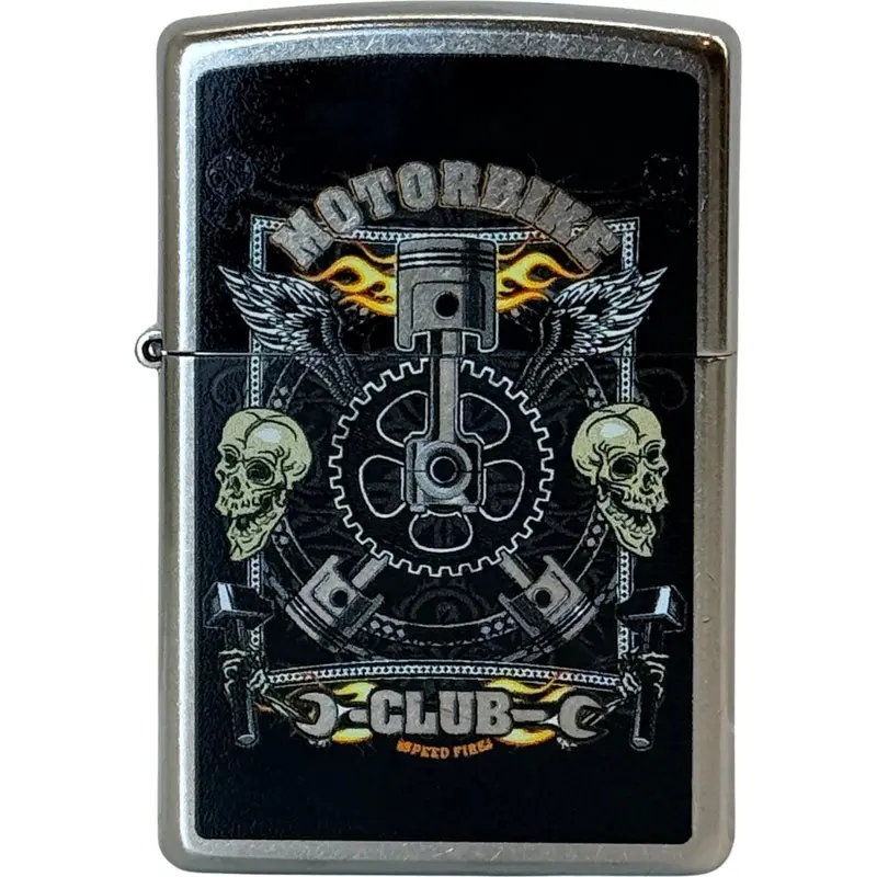 Zippo vintage motorbike poster 207 gasaansteker