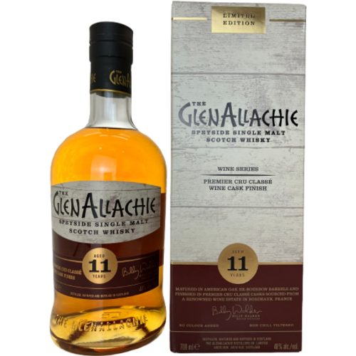 Glenallachie 11y premier cru classé wine cask finish 48% 70cl