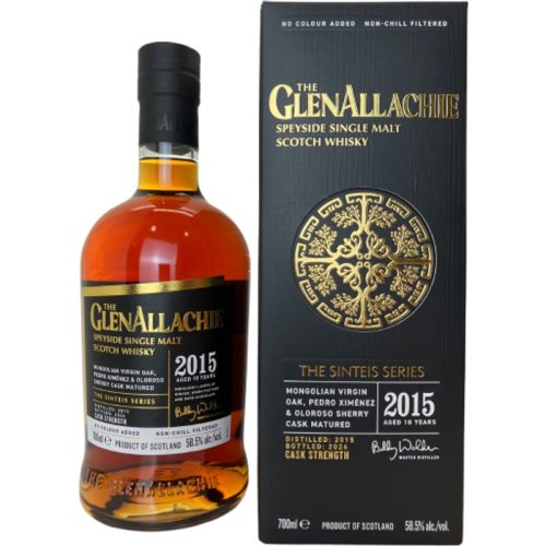 Glenallachie 2015 sinteis IV mongolian virgin oak/sherry 58,5% 70cl