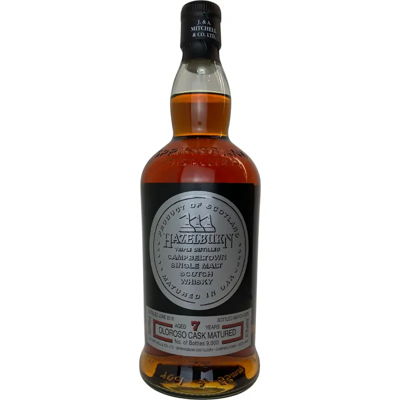 Hazelburn 2018 7y oloroso cask 47,9% 70cl