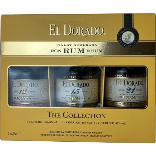 El dorado 12y-15y-21y 42% 3x35cl