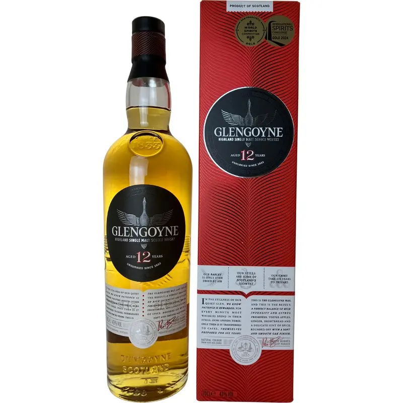 Glengoyne 12y 43% 70cl