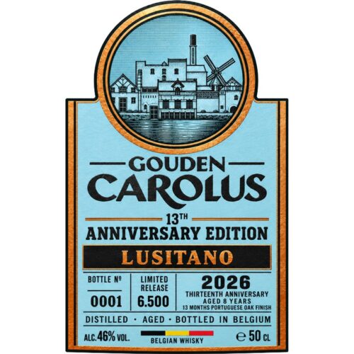 Gouden carolus 13th anniversary edition lusitano 46% 50cl