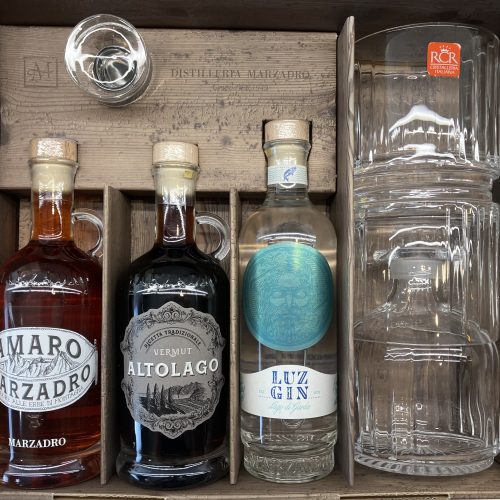 Alternative view of Marzardo negroni cocktail set 3x20cl